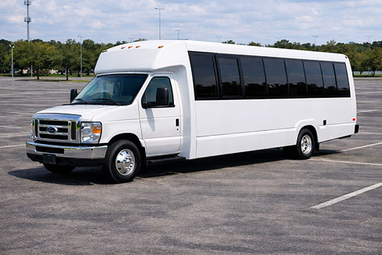 25-passenger mini coach available for charter in Seattle, WA
